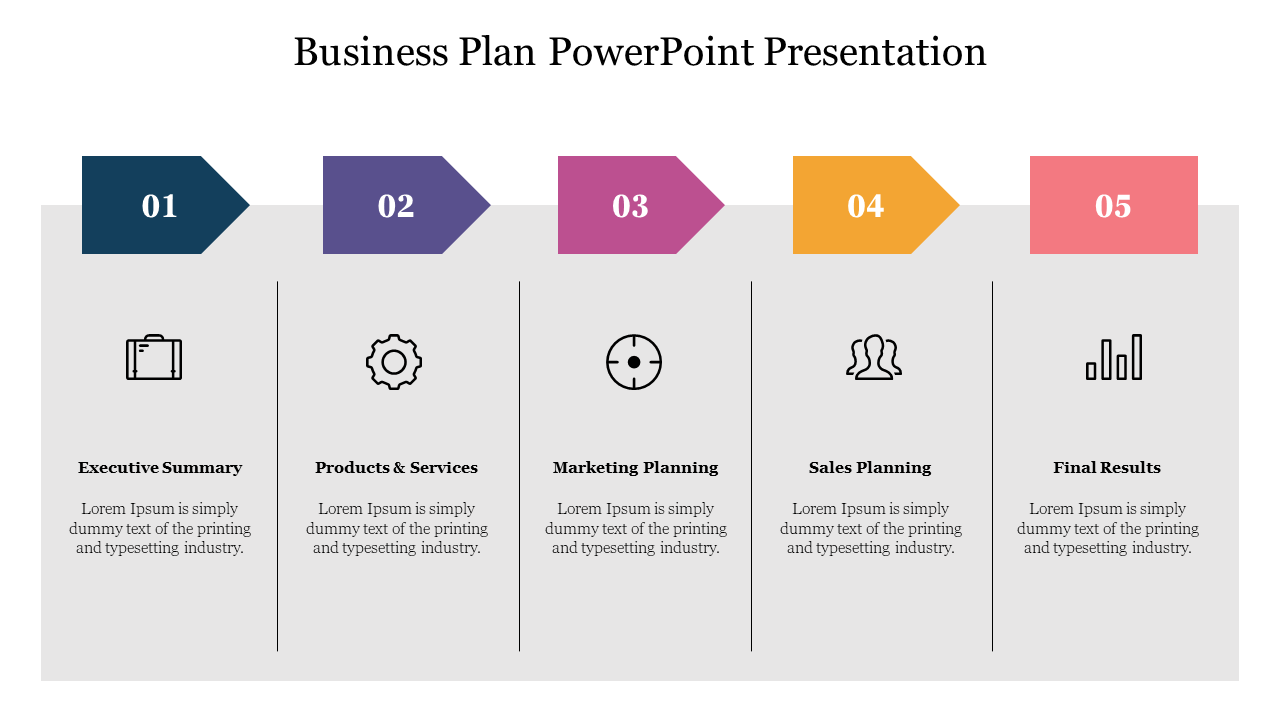 Free - Business Plan PPT Template Free Download and Google Slides